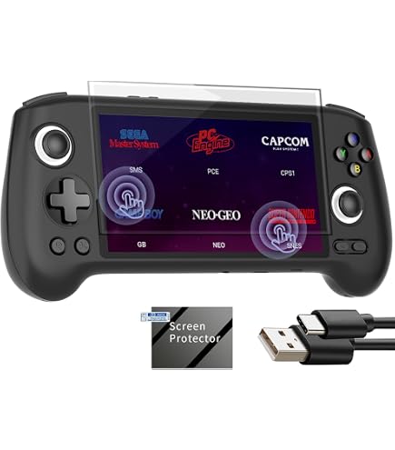 Amazon.com: Powkiddy X55 Handheld Retro Game Console Built-in